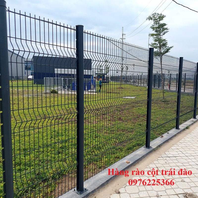 Hàng Rào Cột Trái Đào - Hàng Rào Cột Khóa Thông Minh